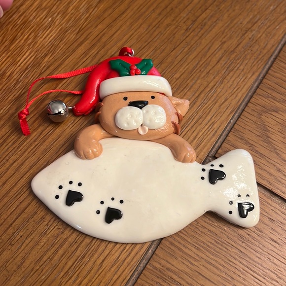 Cat Christmas ornament - Picture 1 of 2